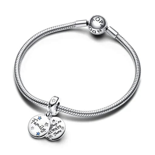 Charm Femme PANDORA PENDANT DOUBLE AMOUR FAMILIAL Argent 925/1000