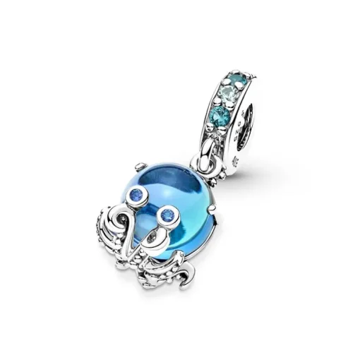 Charm Femme PANDORA PENDANT POULPE ADORABLE EN VERRE DE MURANO Argent 925/1000