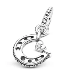 Charm Femme PANDORA PENDANT FER À CHEVAL PORTE-BONHEUR Argent 925/1000