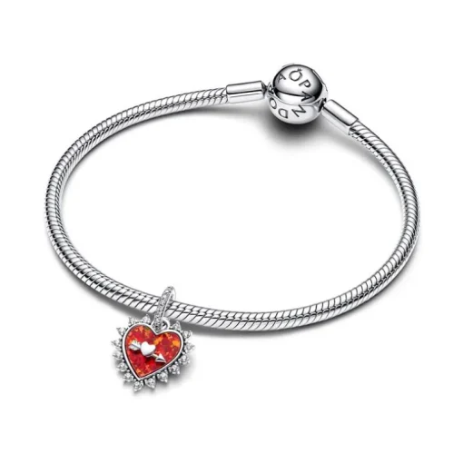 Charm Femme Pandora Pendant Cœur Flèche Pivotante 793667C01
