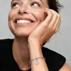 Charm Femme PANDORA PENDANT CŒUR AMIS POUR LA VIE Argent 925/1000