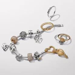Charm Femme Pandora Pendant Montgolfière Incolore Scintillant 769434C01