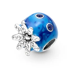 Charm Femme PANDORA POULPE BULLES & VAGUES DE L'OCÉAN Argent 925/1000