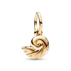 Charm Femme PANDORA X DISNEY PENDANT COQUILLAGE ENCHANTÉ LA PETITE SIRÈNE Métal Doré 14 Carats
