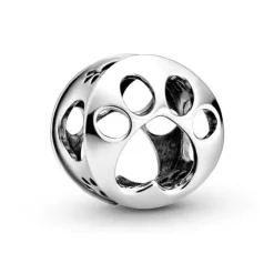 Charm Femme PANDORA EMPREINTE DE PATTE AJOURÉ Argent 925/1000
