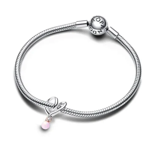 Charm Pandora Cœur Ruban Bimatière 783242C01