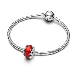 Charm Pandora en Verre de Murano Magie de Noël 793597C00