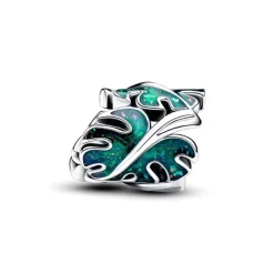 Charm Pandora Feuilles de Monstera Vert 793332C01