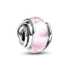Charm Pandora Murano Rose et Cercles 793241C00