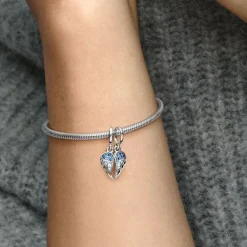 Charm Pandora Pendant Ailes d’Ange Séparables Scintillantes 792821C01