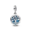 Charm Pandora Pendant Double Arbre de l'Infini Phosphorescent 793599C01