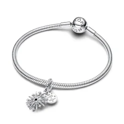 Charm Pandora Pendant Double Feu d'Artifice Scintillant 793512C01