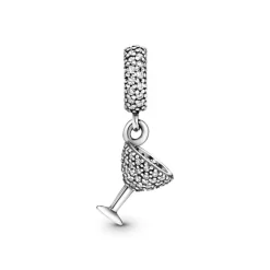 Charm Pandora Pendant Verre à Cocktail Pavé 791535CZ