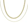 Coffret Deux Colliers Chaînes Femme FOSSIL SEASONAL Acier Doré