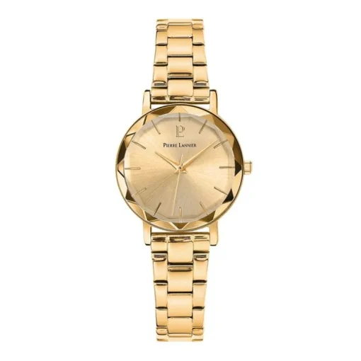 Coffret Montre Femme PIERRE LANNIER MULTIPLES Acier Doré et Bracelet Femme ZAG Acier Doré