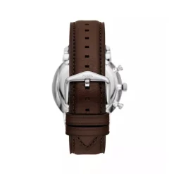 Coffret Montre Homme Neutra chronographe cuir marron FS6018SET