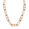 Collier Chaîne Femme FOSSIL HERITAGE D-LINK Acier Doré Rose