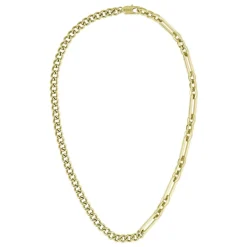 Collier Chaîne Homme BOSS MATTINI Acier Doré