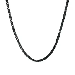 Collier Chaîne Homme JOURDAN ESTÉ Acier Noir