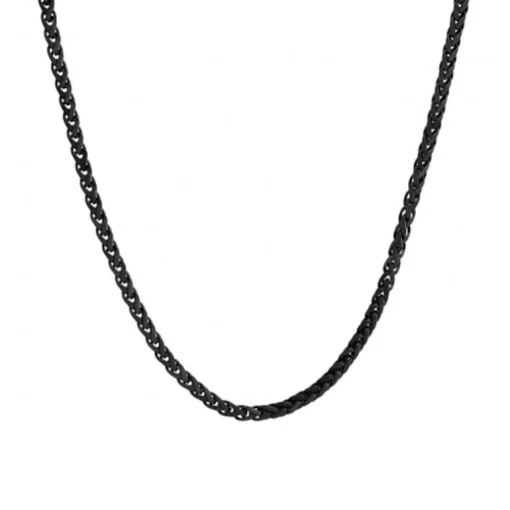 Collier Chaîne Homme JOURDAN ESTÉ Acier Noir