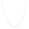 Collier Chaîne UNA STORIA ARGENT 925/1000 Rhodié 42 cm CL1180342