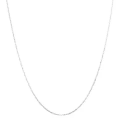 Collier Chaîne UNA STORIA ARGENT 925/1000 Rhodié 42 cm CL1180342