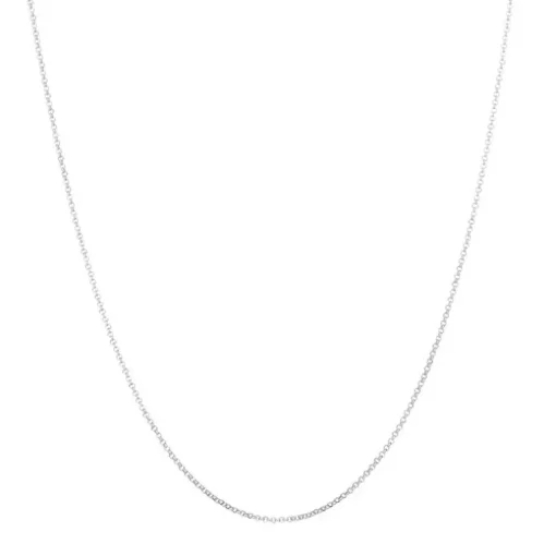 Collier Chaîne UNA STORIA ARGENT 925/1000 Rhodié 42 cm CL1180342