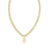 Collier Femme CALVIN KLEIN EDGY PEARLS Acier Doré