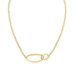 Collier Femme CALVIN KLEIN PLAYFUL ORGANIC SHAPES Acier Doré