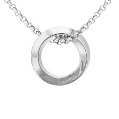 Collier Femme CALVIN KLEIN TWISTED RING Acier Argenté
