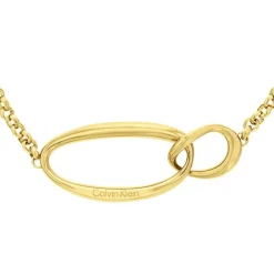 Collier Femme CALVIN KLEIN PLAYFUL ORGANIC SHAPES Acier Doré