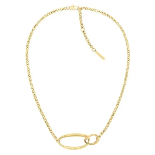 Collier Femme CALVIN KLEIN PLAYFUL ORGANIC SHAPES Acier Doré