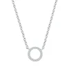 Collier Femme Cercle ARGENT 925/1000 et Oxydes