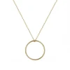 Collier Femme Cercle Phebus Acier Doré