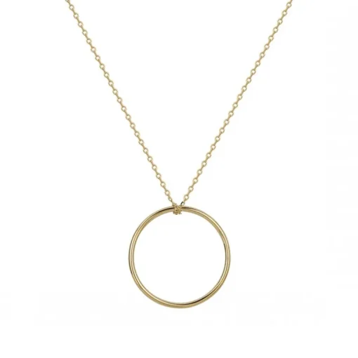 Collier Femme Cercle Phebus Acier Doré