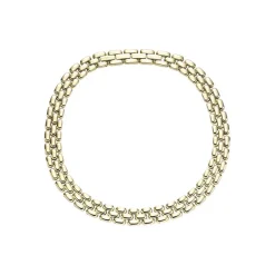 Collier Femme Chaine FOSSIL Arden Watch Links Acier Doré JF04783710