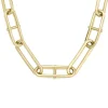 Collier Femme Chaine FOSSIL Heritage D-Link Acier Doré JF04102710