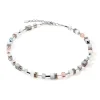 Collier Femme COEUR DE LION GEOCUBE ICONIC MONOCHROME PECHE Acier inoxydable