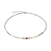 Collier Femme COEUR DE LION CUBE STORY MINIMALISTIC SPARKLING GRIS Acier inoxydable