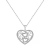 Collier Femme coeurs EDORA ARGENT 925/1000 et Oxydes