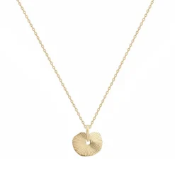 Collier Femme Coquillage PLAQUE OR Jaune