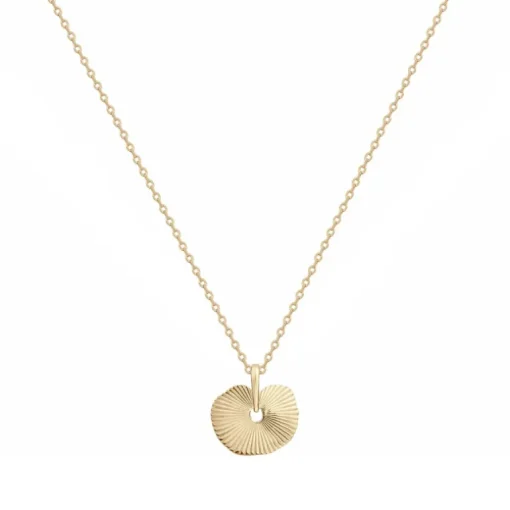 Collier Femme Coquillage PLAQUE OR Jaune