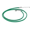 Collier Femme Cordon Huilé UNA STORIA Vert