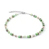 Collier Femme CŒUR DE LION GEOCUBE® ICONIC MONOCHROME VERT Acier Inoxydable