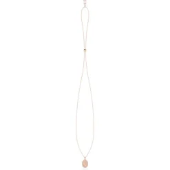 Collier femme Cygne swarovski Sparkling Signum doré rose et cristaux