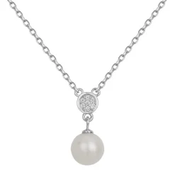 Collier Femme EDORA ARGENT 925/1000 et Perle d'eau douce 70700894