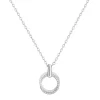 Collier Femme EDORA ARGENT 925/1000 et Spinelle Bleue 70700804
