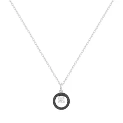 collier femme edora argent 925/1000 et oxydes