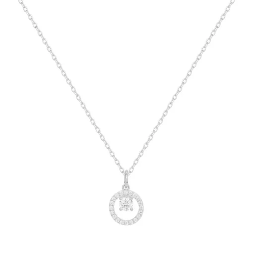 collier femme edora argent 925/1000 et oxydes