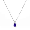 Collier Femme EDORA ARGENT 925/1000 et Spinelle